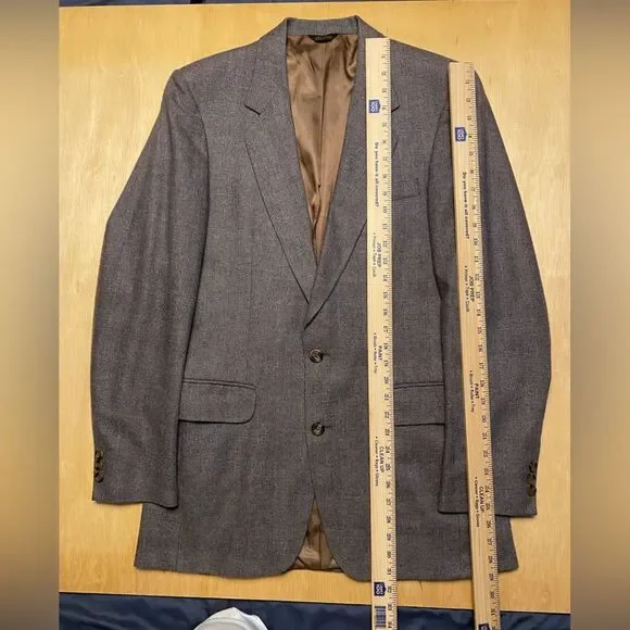Eagle Clothes Gray Sport Coat Blazer 38R - Picture 2 of 15